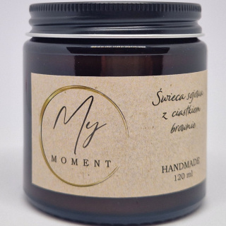 Świeca sojowa z ciastkiem brownie 120 ml