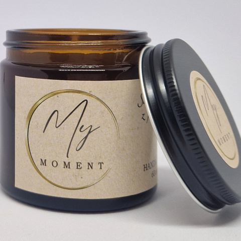 Świeca sojowa z ciastkiem brownie 60 ml w woreczku Świeca sojowa z ciastkiem brownie 60 ml w woreczku