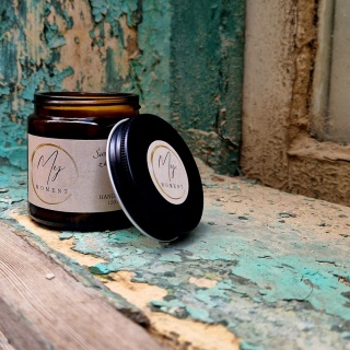 Świeca sojowa z cynamonem 120 ml