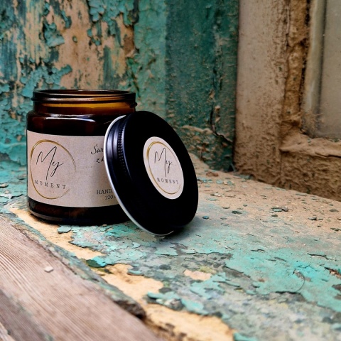 Świeca sojowa z cynamonem 120 ml