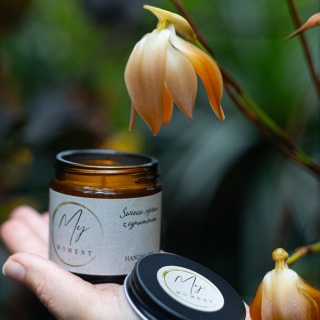 Świeca sojowa z cynamonem 60 ml