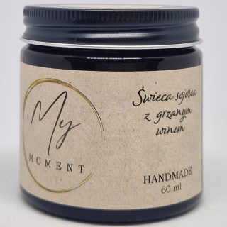 Świeca sojowa z grzanym winem 60 ml
