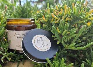 Świeca sojowa z kawą latte 120 ml