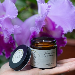 Świeca sojowa z piernikiem 60 ml