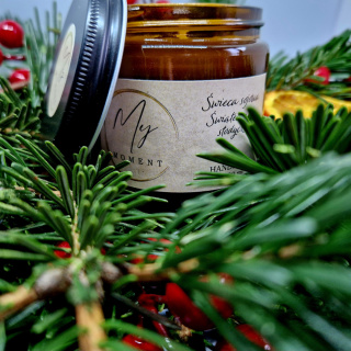 Świeca sojowa Świąteczna słodycz 120 ml