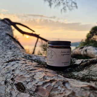 Świeca sojowa z trawą cytrynową 120 ml