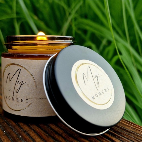 Świeca sojowa z zieloną herbatą 60 ml