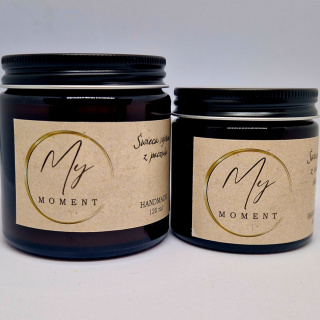 Świece sojowe 120 ml + 60 ml