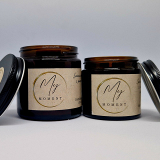 Świece sojowe 120 ml + 60 ml